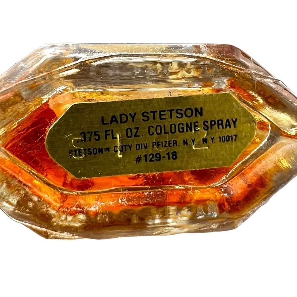 Lady Stetson Spray Perfume for Women by Coty Vintage Travel .375 Fl oz 80% Full - Picture 3 of 3